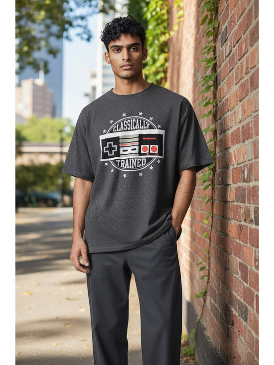 Nintendo Other - Nintendo NES Classic Controller Graphic T-Shirt Color:Charcoal Heather Size: M
